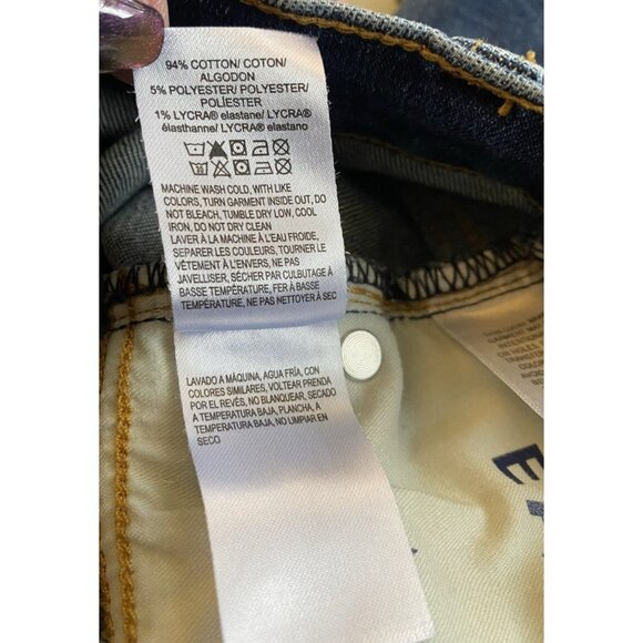 LUCKY BRAND Jeans Women 10/30 Ankle Premium Denim Easy Rider Boot Cut Distressed - Picture 13 of 13